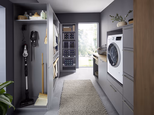 Hauswirtschaftsraum 50.100 CO 6 525, Achatgrau