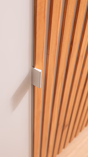 Drehtürenschrank Tigris - B. ca. 240 cm, Kernbuche massiv, geölt