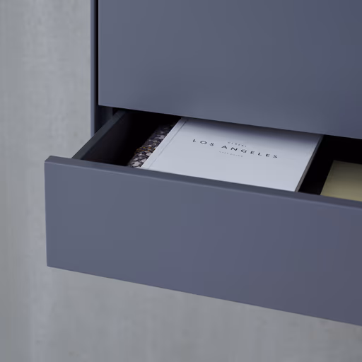 Sekretär Edge - Lack, Graphit