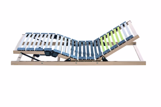 Lattenrost goodnight - 100x200cm, Kopf-/Fußteil 2 motorisch verstellbar mit Kabelsteuerung