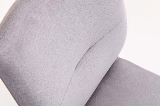 Stuhl - Stoff, Grau