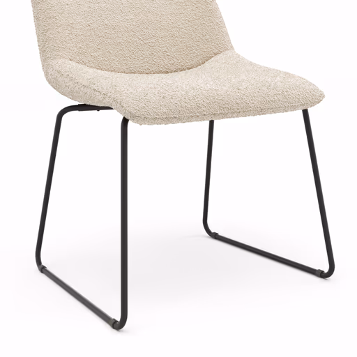 Stuhl Maluhia - Stoff, Beige