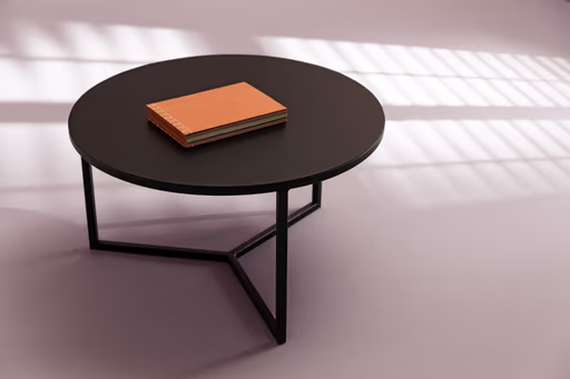 Couchtisch Joan 4 - LBH ca. 58x58x33 cm, Metall, Schwarz