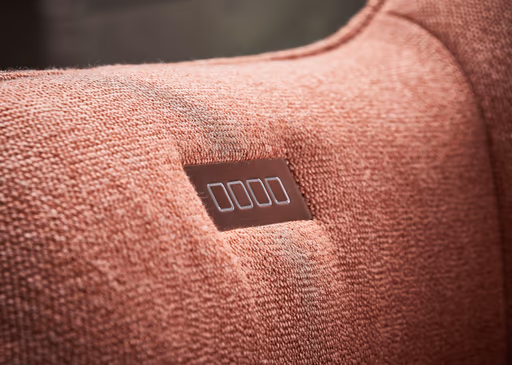 Relaxsessel Girona -  inklusive motorischer Relaxfunktion, Stoff, Leder, Rose