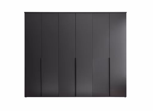 Drehtürenschrank- B ca. 270 cm, Graphit