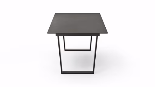 Esstisch Dinner - verlängerbar, LB ca. 200x95 cm, Kunststoff, Dunkelgrau