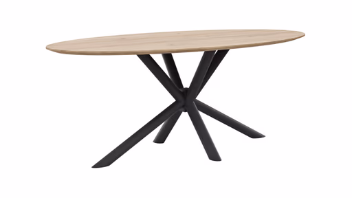 Esstisch Phoenix - LB ca. 200x110cm, Eiche, eco snow lackiert