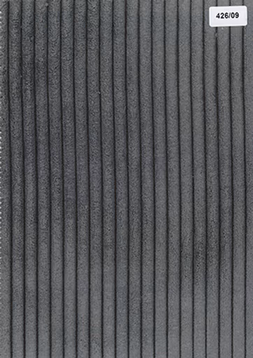 Hocker JANNI - Stoff, Grau