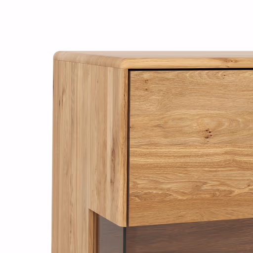 Highboard Hillsboro - Wildeiche natur, geölt