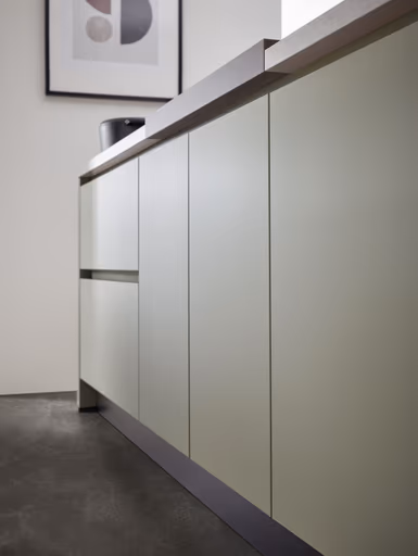 Inselküche 51.210 CO 3 524, Kieselgrau