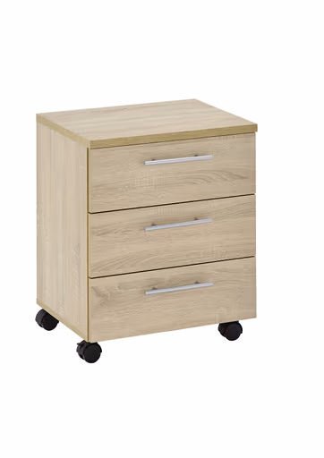 Rollcontainer - B ca. 40 cm, Sonoma Eiche Nachbildung