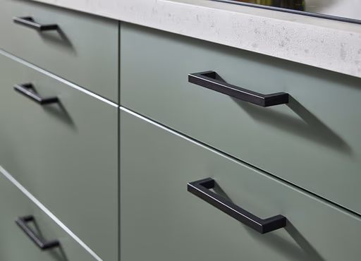 Küchenzeile 51.220 10 525, Eukalyptusgrün matt AFP