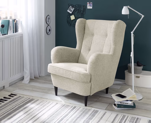 Sessel - Webstoff, Beige