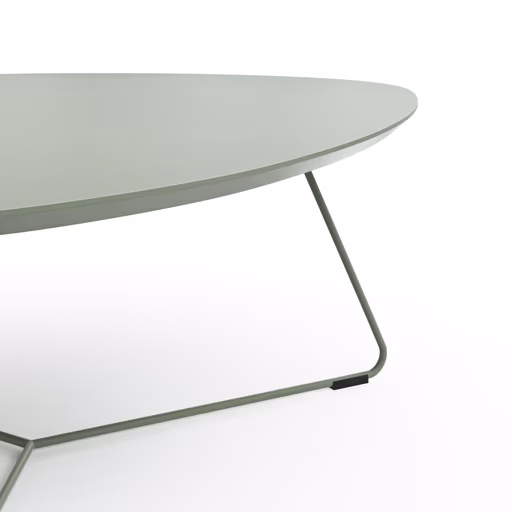 Couchtisch Fano - LBH ca. 87x78x33 cm, Fenix, Olivgrün