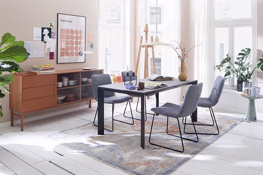 Sideboard Edge - Lack matt, Ant red