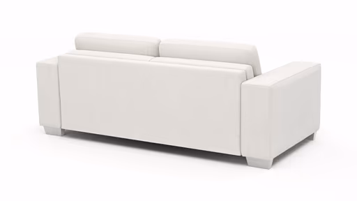 Sofa Nuoro - 2,5-Sitzer inkl. Schlaffunktion, Armlehne breit, Stoff, Natur