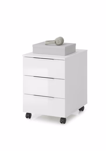 Rollcontainer - B ca. 45 cm, Weiß