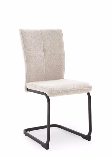 Stuhl - Stoff, Creme