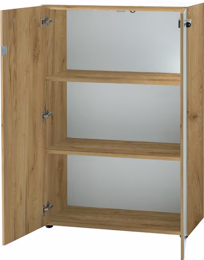 Aktenschrank GWEN - B/H/T ca. 80x120x37 cm, Eiche Dekor