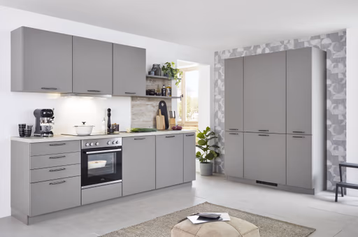 L-Küche 33.190 10 325, Taupegrau