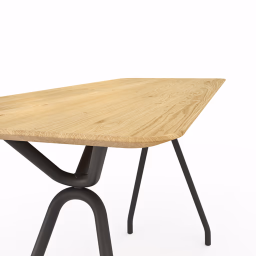 Tresentisch Phoenix - LB ca. 180x70 cm, Eiche massiv