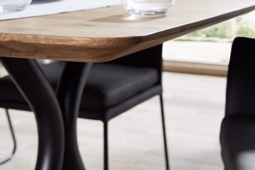 Esstisch 3150 - LB ca. 200x100 cm, Eiche massiv geölt