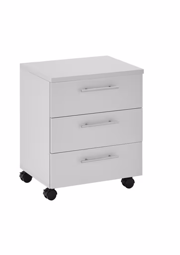 Rollcontainer - B ca. 40 cm, Lichtgrau