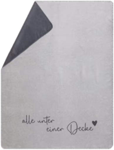 Wohndecke - Filz, BL ca. 200x150 cm