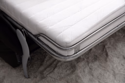 Sofa Nuoro - 3-Sitzer inkl. Schlaffunktion, Stoff, Olivgrün