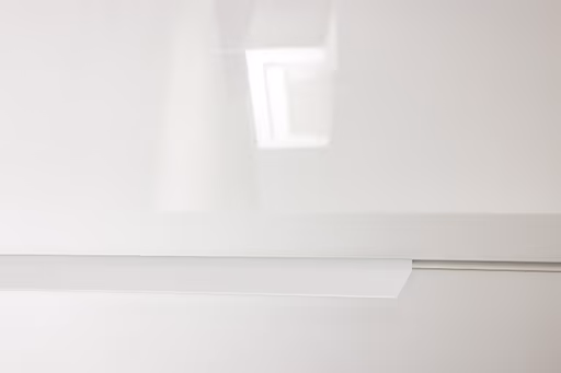 Drehtürenschrank ROMAN SPIN- B ca. 90 cm, Weiß, Glas, Weiß