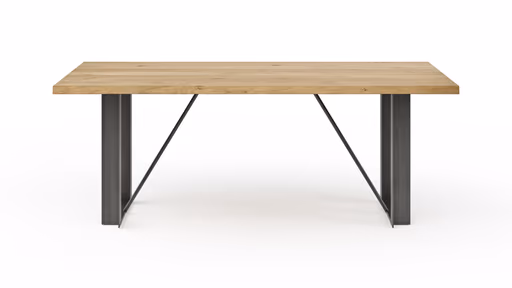 Esstisch Bakersfield - LB ca. 200x100 cm, Asteiche massiv, geölt