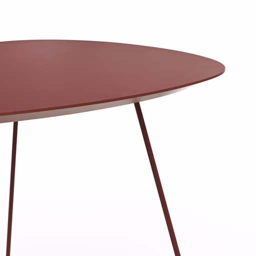 Couchtisch Fano - LBH ca. 67x60x38 cm, Fenix, Bordeaux