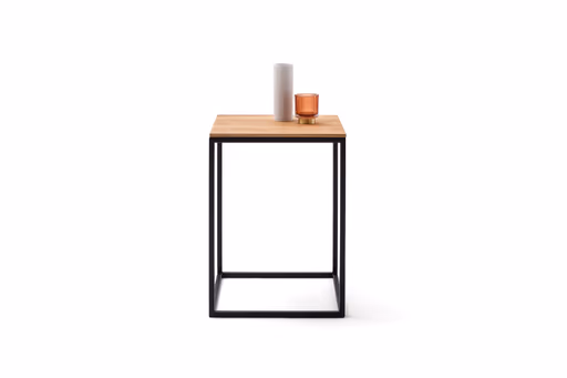 Beistelltisch Kai - LBH ca. 40x40x54 cm, Asteiche massiv