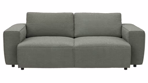 Bigsofa Lilaia - 3-Sitzer Tief, Stoff, Olivgrün