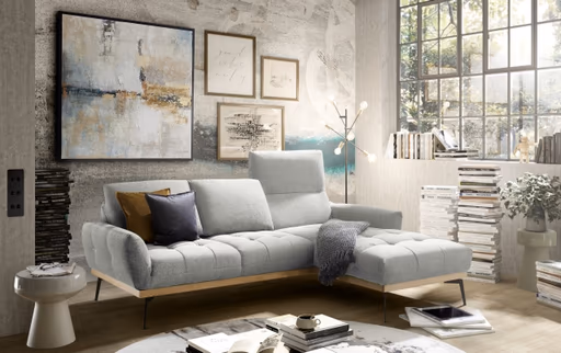 Beistelltisch - Ø/H ca. 38x42 cm, Creme