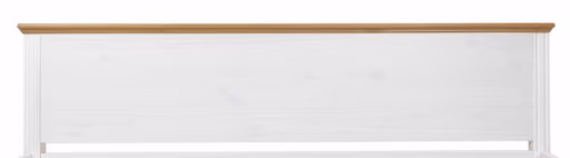 Bettgestell - Liegefläche ca. 140x200 cm, Weiß, Oak Colori