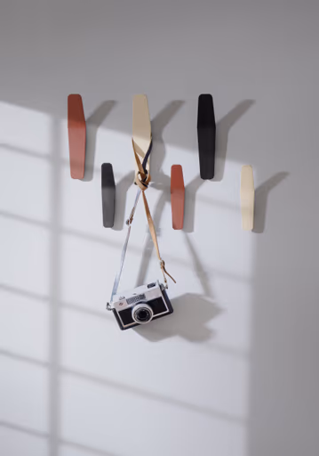 Wandhaken Signe - Lack, Beige