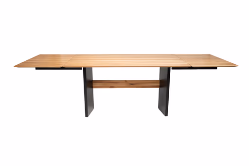 Esstisch - ausziehbar, LB ca. 180(300)x100 cm, Eiche massiv