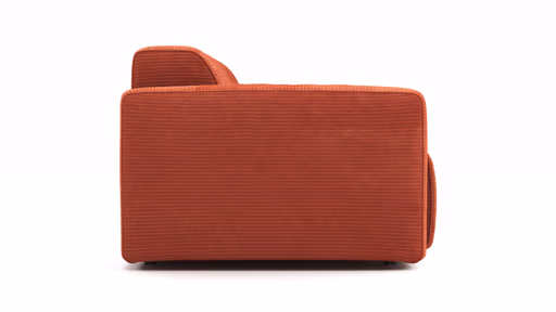 Sofa Elementos - 3-Sitzer XL, Stoff, Campari