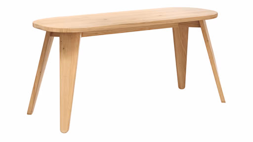 Sitzbank Signe - Asteiche Massiv, Geölt