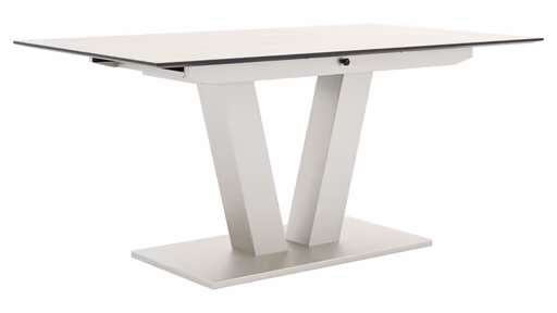 Esstisch Dinner - ausziehbar, LB ca. 160x 90 cm, HPL, Sand