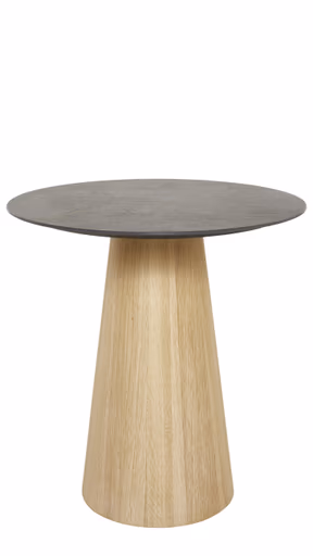 Beistelltisch Cono - DH ca. 40x45 cm, Keramik, Graubraun