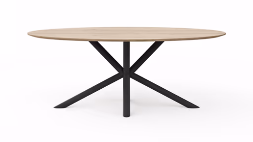 Esstisch Phoenix - LB ca. 200x110cm, Eiche, eco snow lackiert