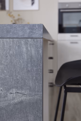 Winkelküche 51.170 GL 4 522, Muschelweiß