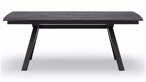 Esstisch Sedana - ausziehbar, LB ca. 200x100cm, Keramik, Schiefergrau