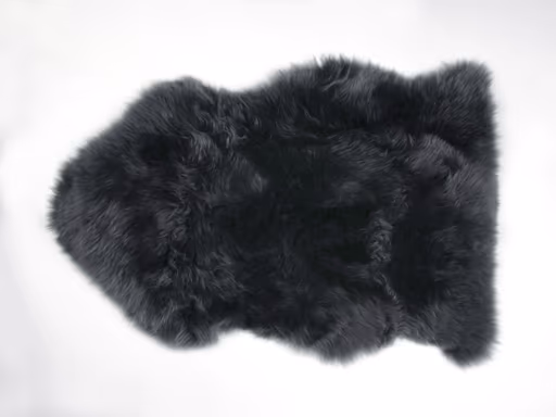 Echtfell - LB ca. 90x55 cm, Stahl