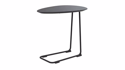 Sofatisch Fano - LBH ca. 57x39x54 cm, Fenix, Schwarz