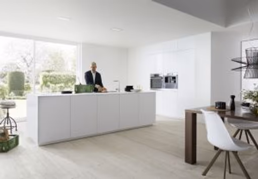 Inselküche 52.180 CO 10 520, Kristallweiß matt