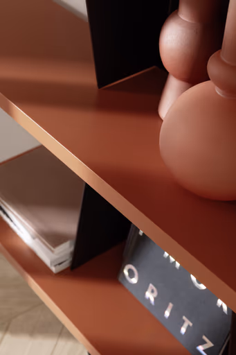 Wandboard Venzone - BHT  108x210x25 cm, Anthrazit, Campari