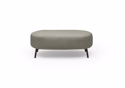 Hocker CARLLOTA - LB. ca. 125x73 cm, Stoff, Mint